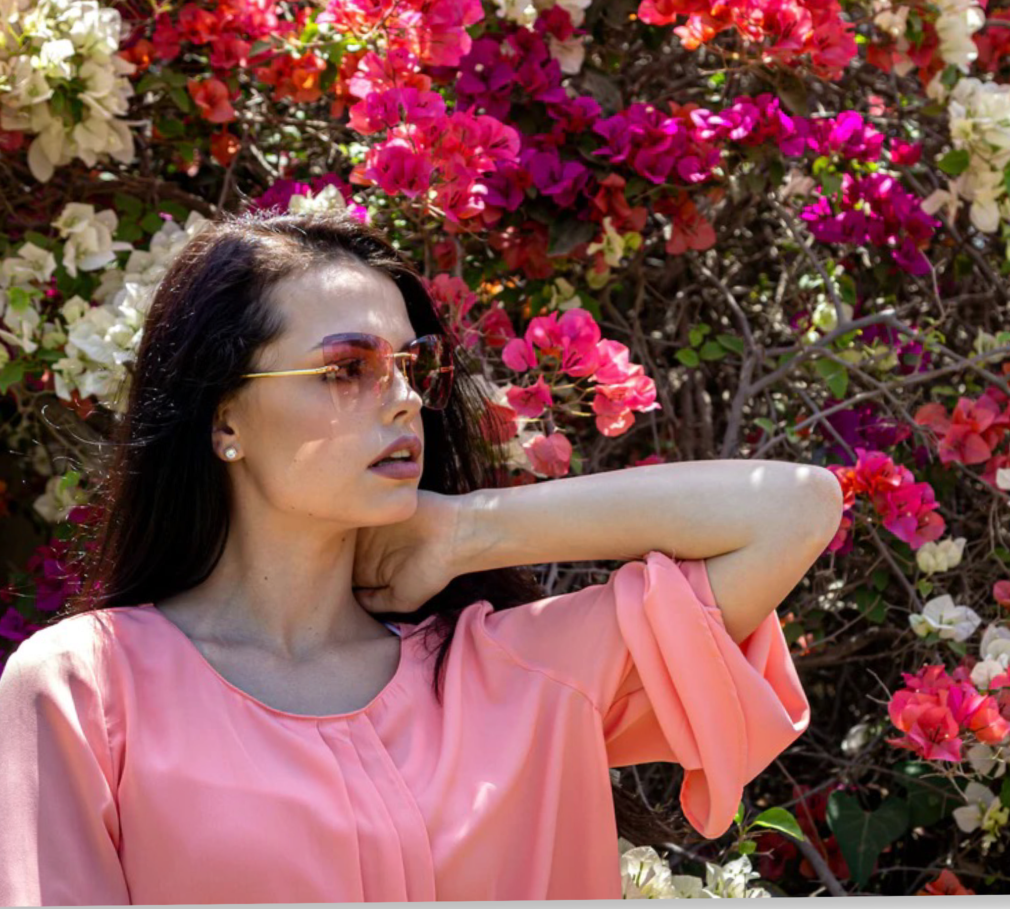 3/4  Sleeve Swing Top - 110126