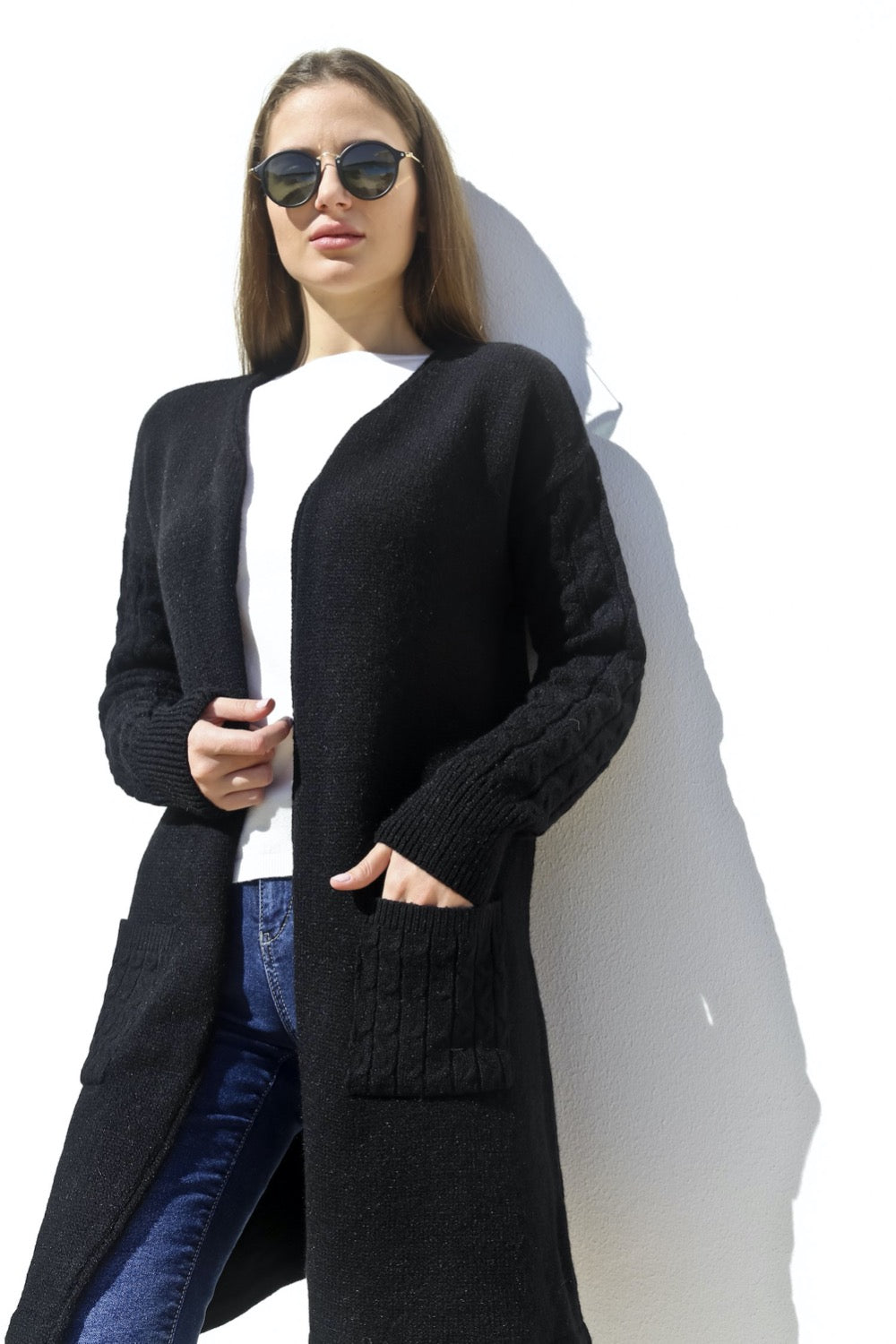 Cable Sleeves Jacket - 130018