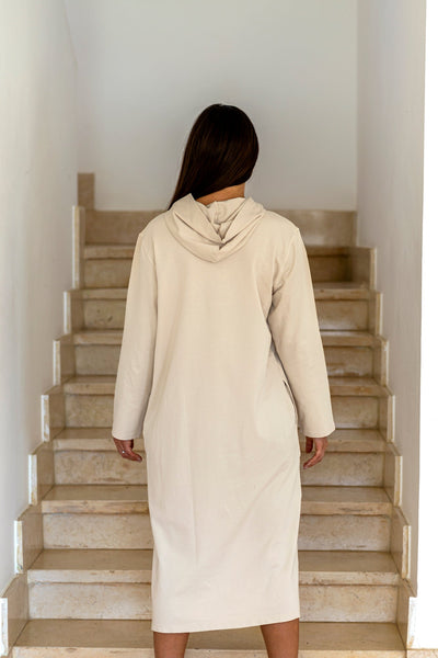 Long Hooded Sweatshirt - 253011