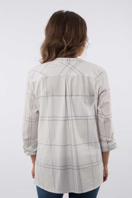 Checkered Blouse B1186