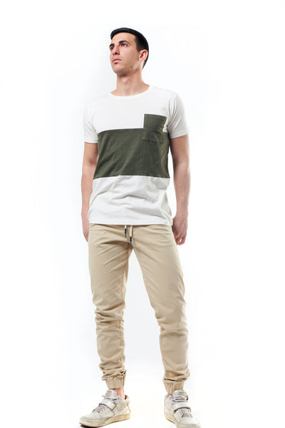 Wide Stripe T-Shirt-110304015