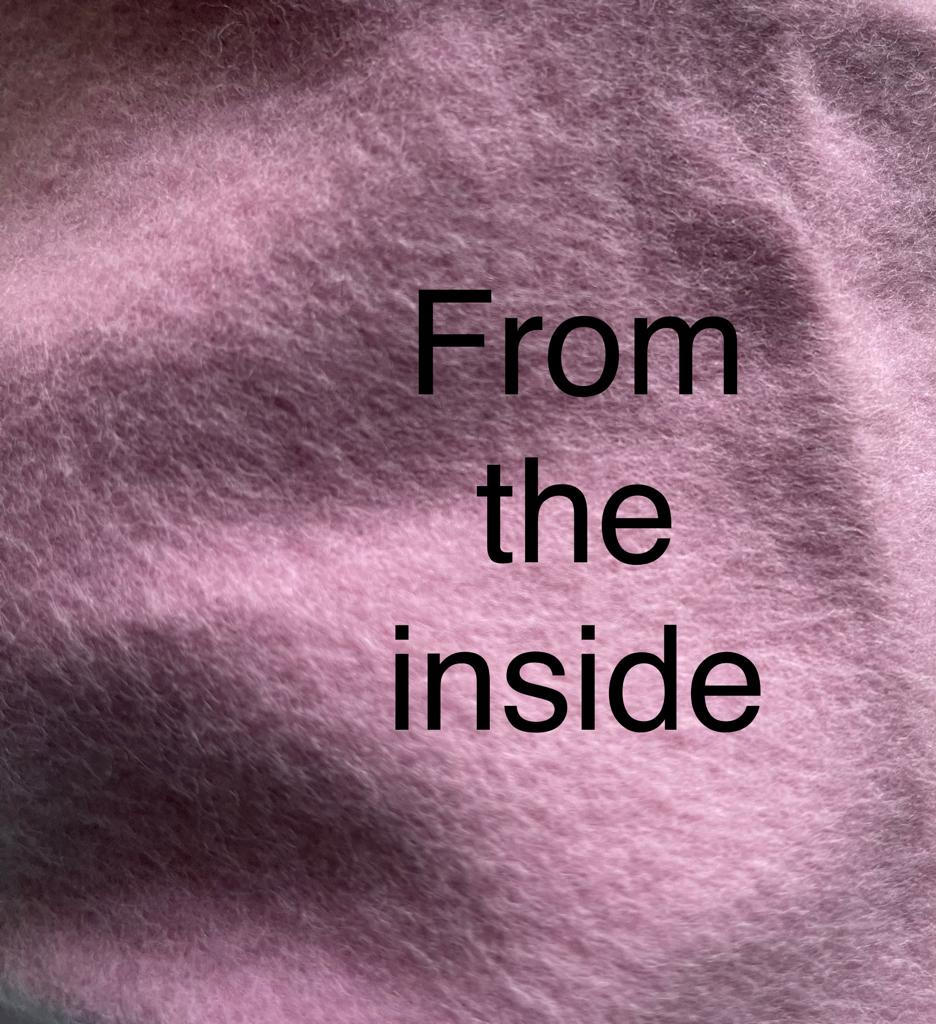 Old Pink Long oversized sweatshirt - 22SS2