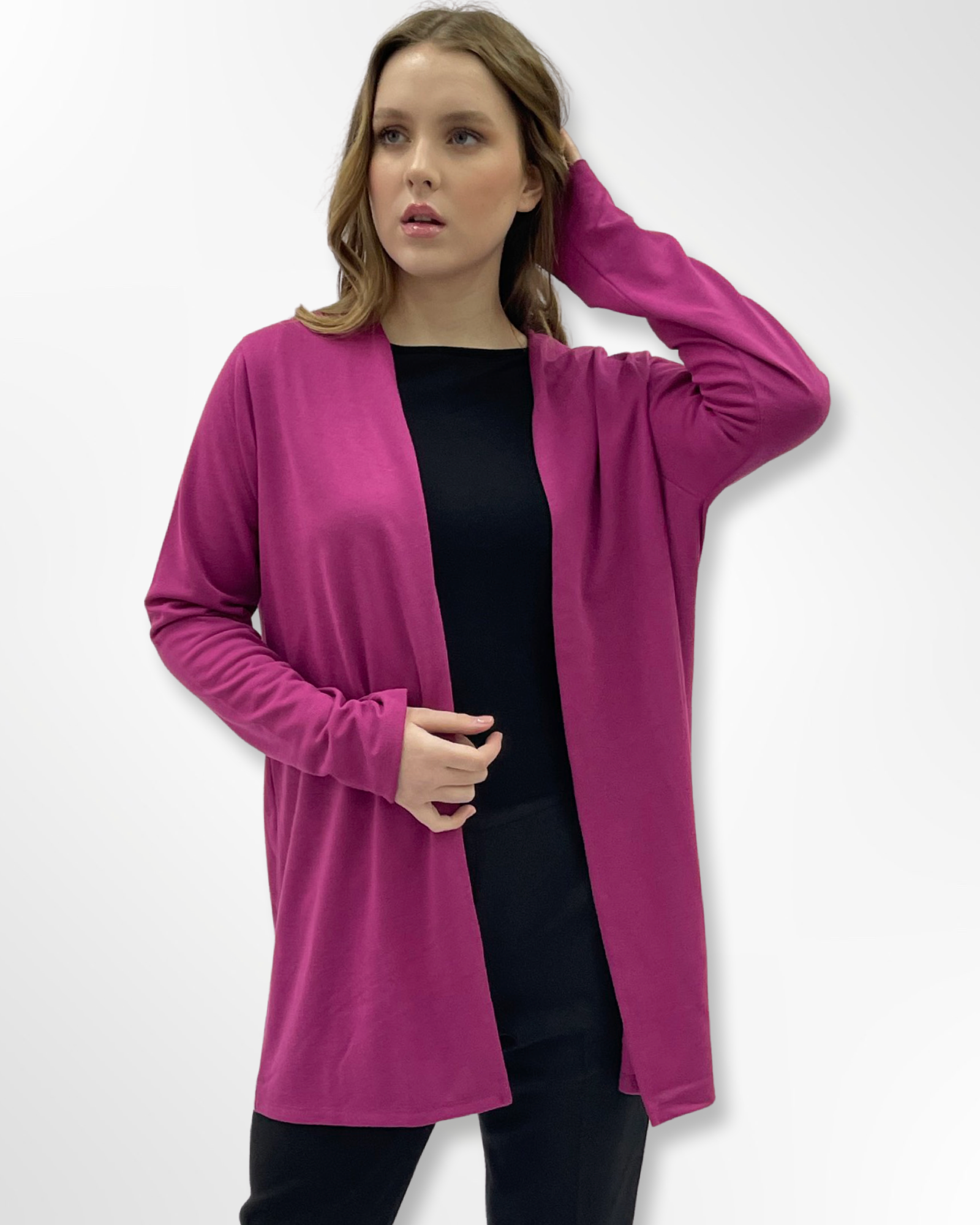 Basic Knitted Jacket- 140008