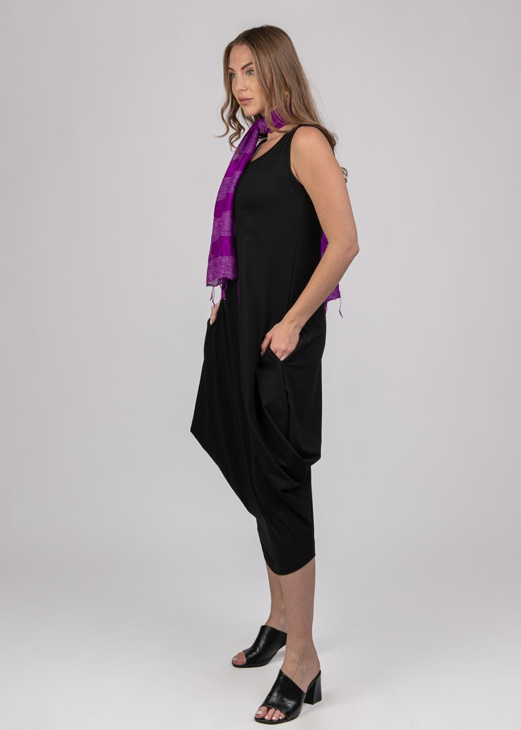 Sleeveless T-Shirt Dress - S2114