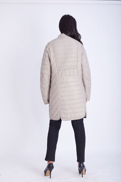 Ultra Light Quilted Nylon Coat- 150011