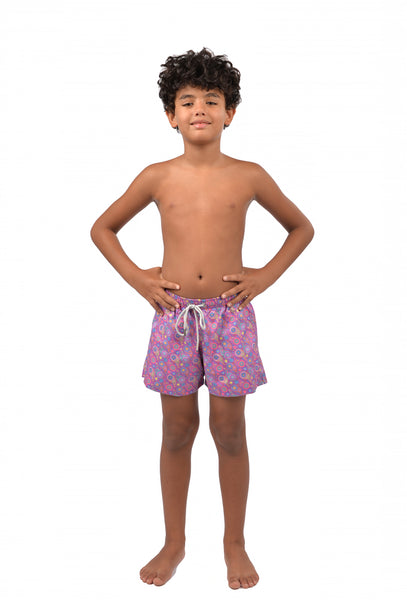 Kids Swimwear Purple Teardrop -2722027