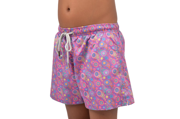 Kids Swimwear Purple Teardrop -2722027