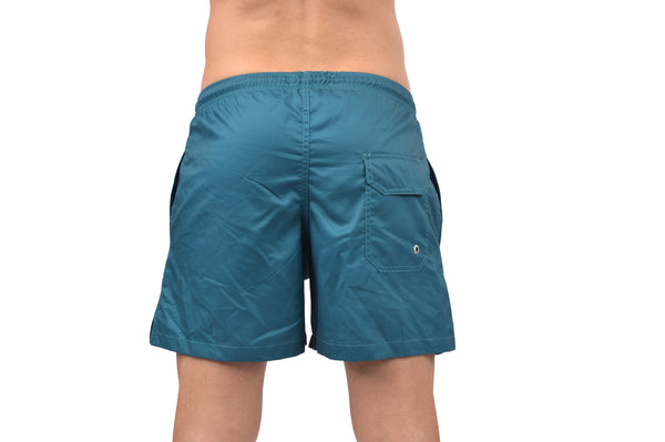 Men Swimwear Solid Blue -2722032