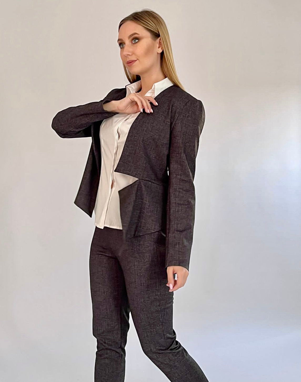 Dark Grey Blazer -22J1