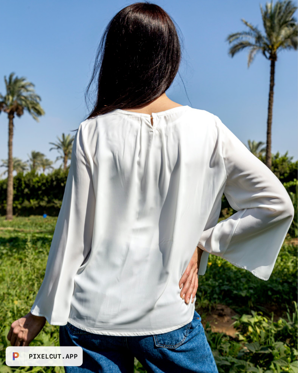 3/4  Sleeve Swing Top - 110126