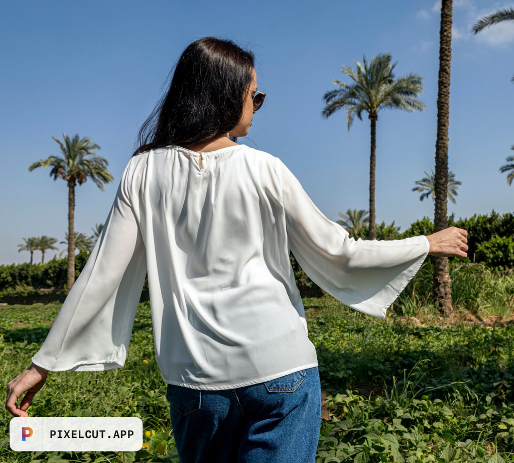 3/4  Sleeve Swing Top - 110126