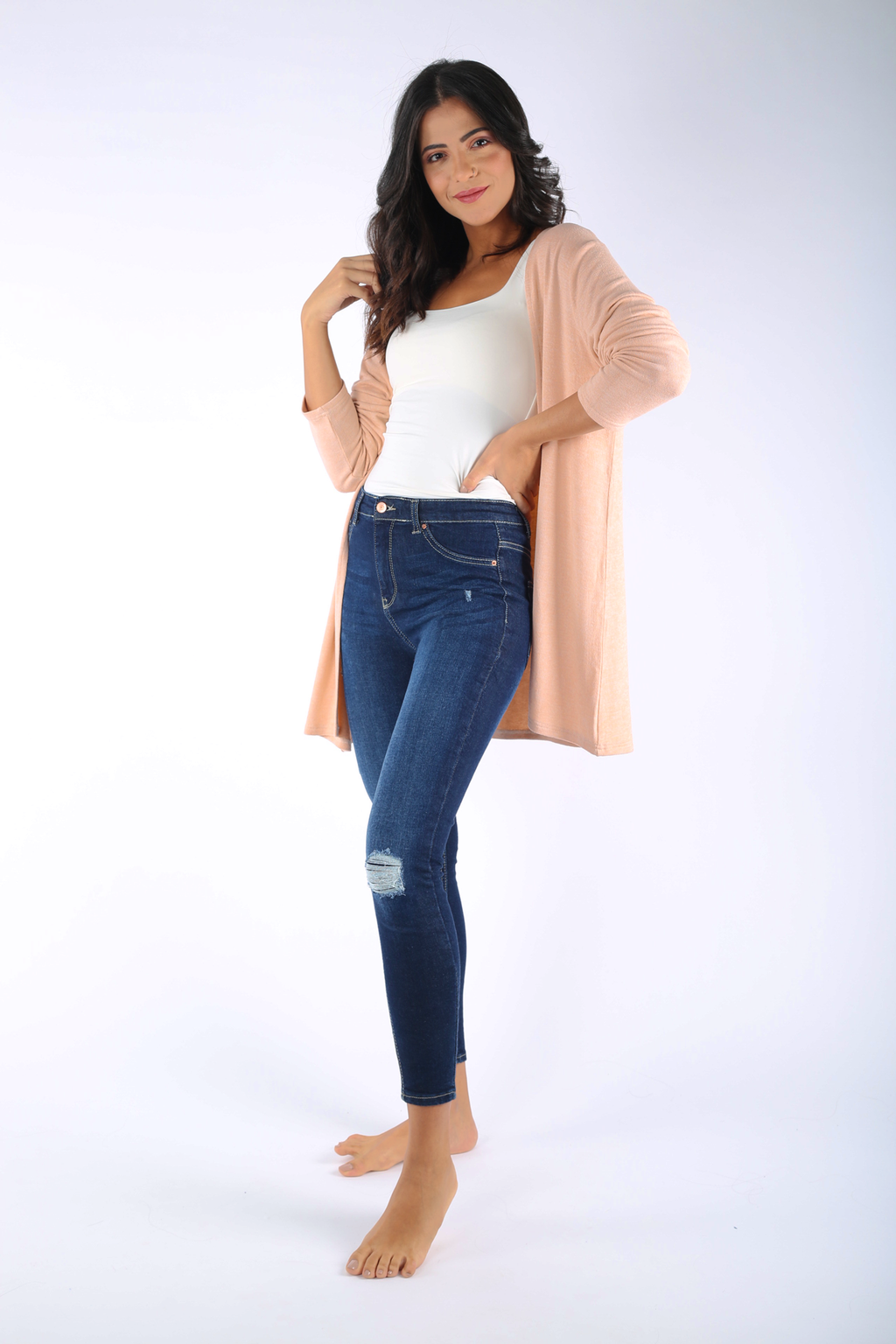 Basic Knitted Jacket- 140030