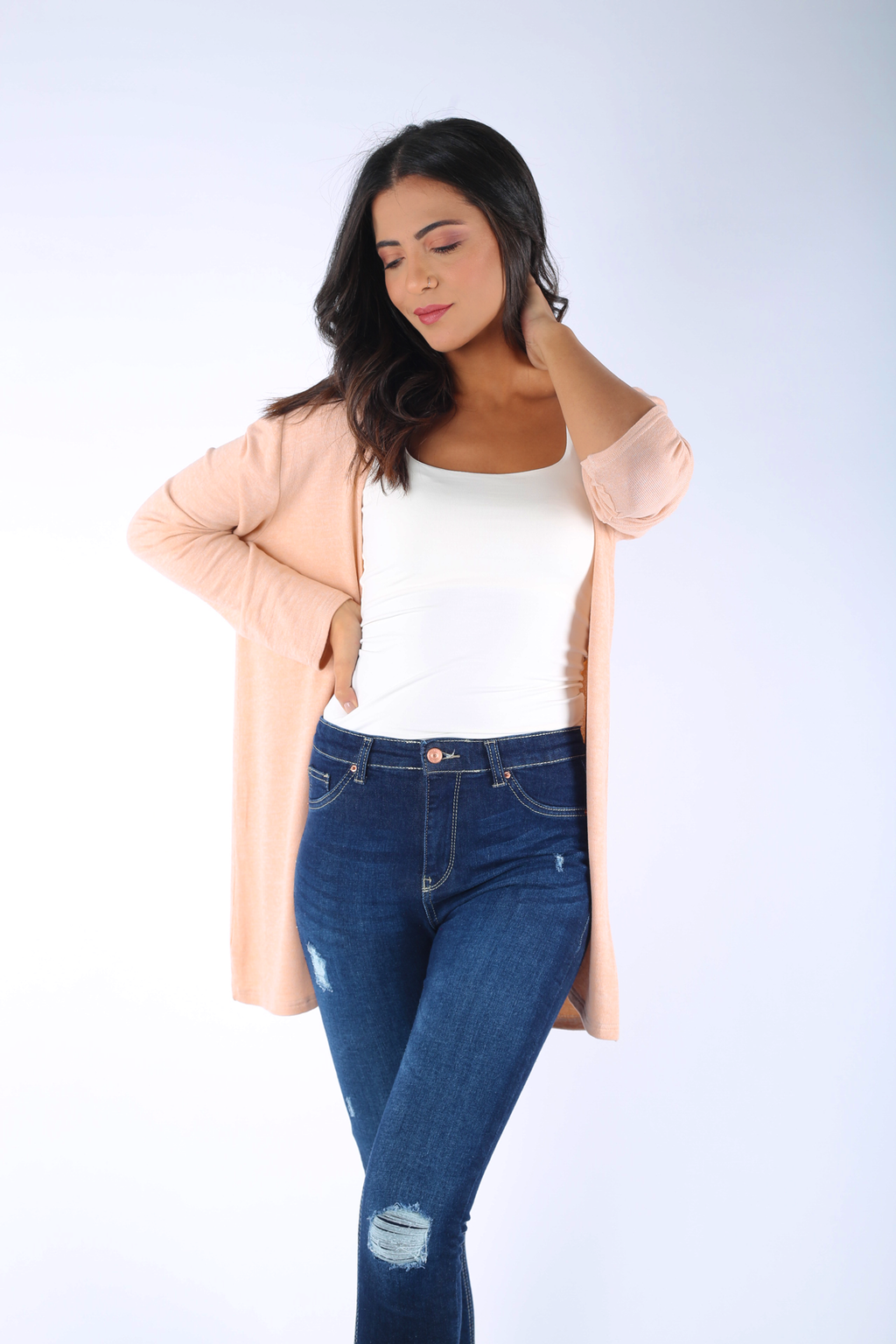 Basic Knitted Jacket- 140030